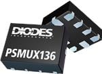 Diodes Incorporated PSMUX136 High-Bandwidth Dual 2:1 Ch Multiplexer