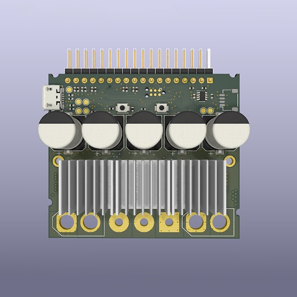 3D model of Brushless DC (BLDC) Motor Controller