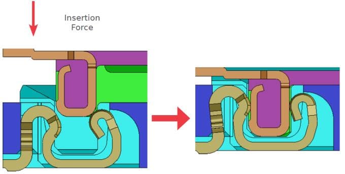 Mechanical Drawing - Molex SlimStack SSB6 Board-to-Board Connectors