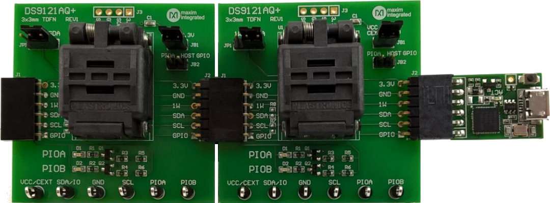 Analog Devices / Maxim Integrated DS28C36EVKIT Evaluation Kit for DS28C36 & DS2476