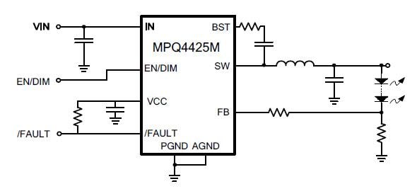 Monolithic Power Systems (MPS) MPQ4425M LED Drivers