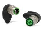 TE Connectivity M12 X-Coded Right Angle Connectors