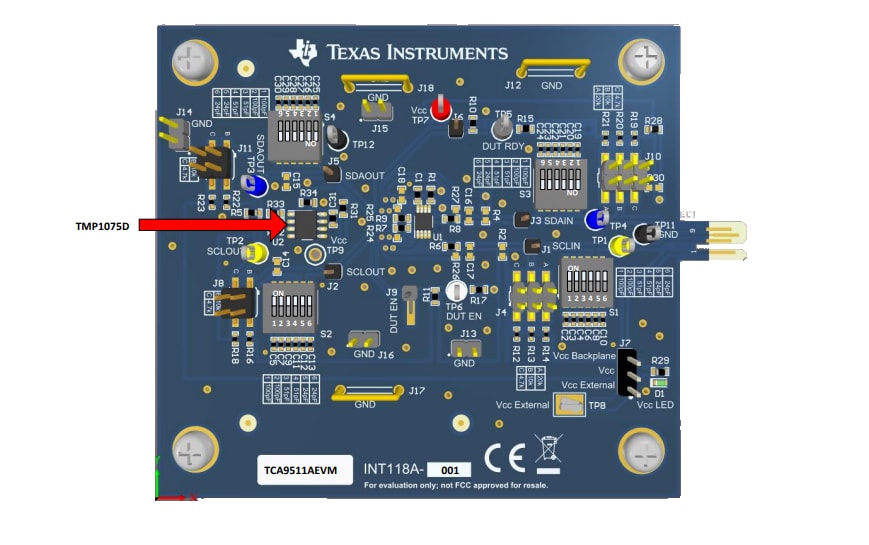 Texas Instruments TCA9511AEVM Evaluation Module