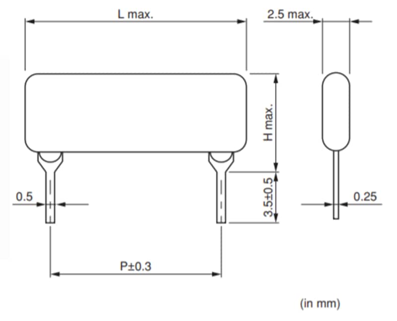 Block Diagram - Murata Power Solutions MHR_SA High-Voltage Resistors