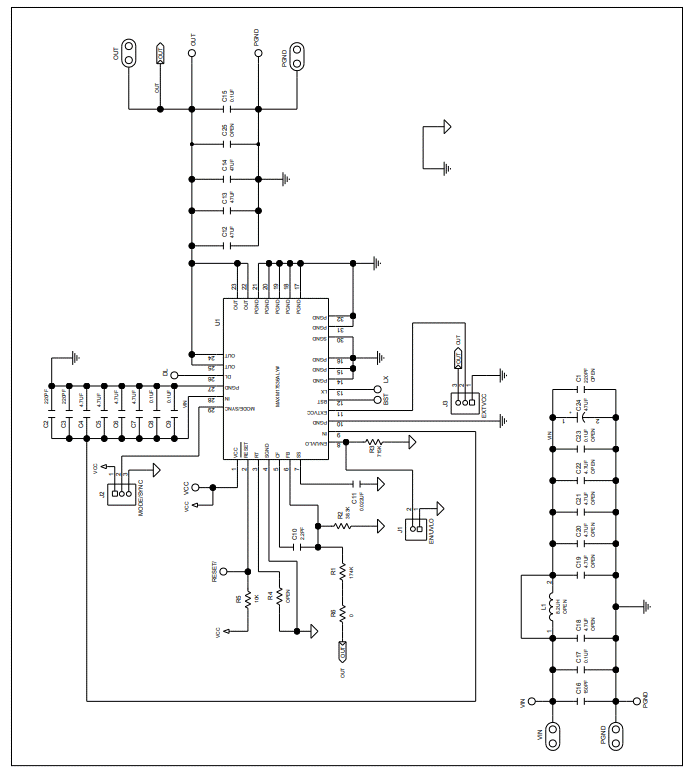 Schematic - Analog Devices / Maxim Integrated MAX17536 Evaluation Kit