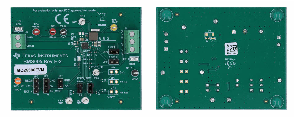Texas Instruments bq25306EVM Evaluation Module