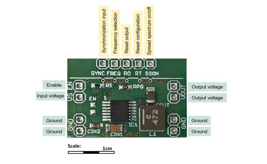 Location Circuit - Infineon Technologies TLS412033VCOREBOARDTOBO1 3.3V Core Board