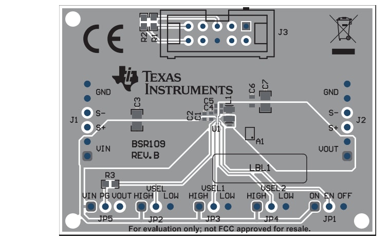 Texas Instruments TPS62860xEVM-109 Evaluation Modules