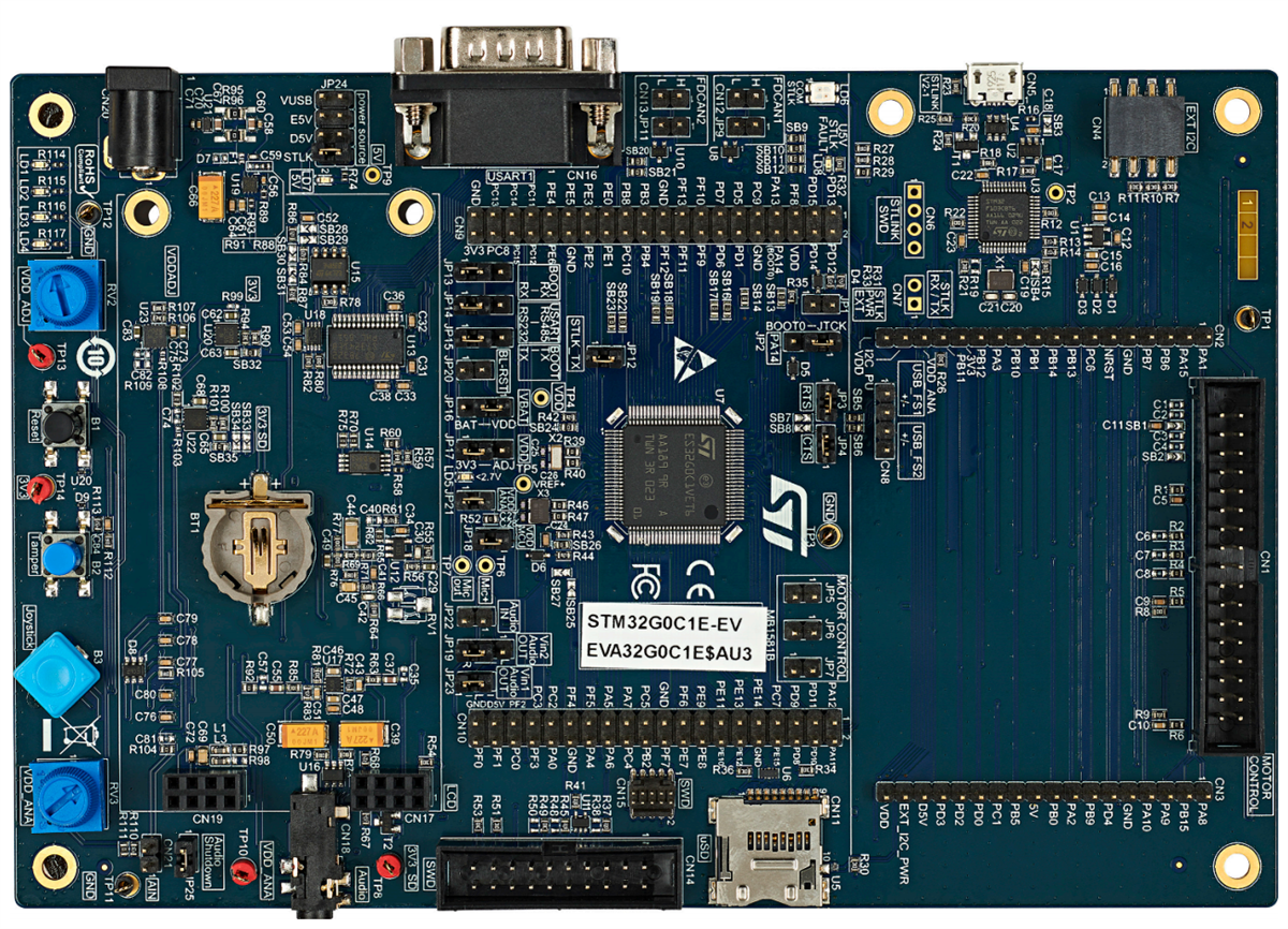 STMicroelectronics STM32G0C1E-EV Evaluation Board