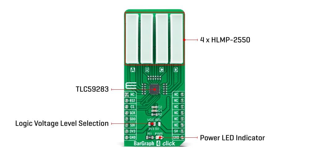 Mikroe Bar Graph 4 Click