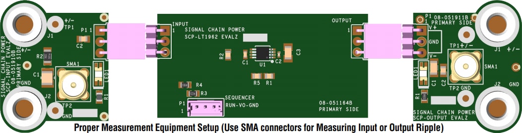 Analog Devices Inc. SCP-LT1962-EVALZ Signal Chain Evaluation Board