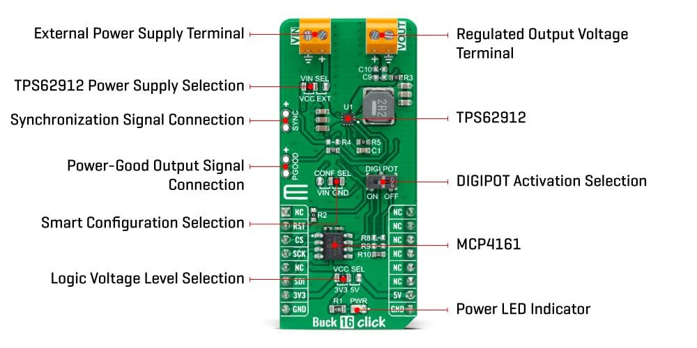 Mikroe Buck 16 Click