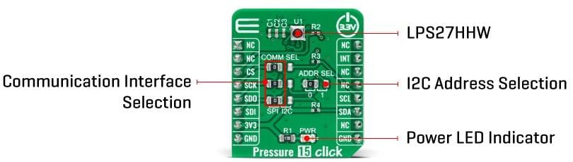 Mikroe Pressure 15 Click