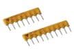 CSC Single-In-Line Thick Film Resistor Networks
