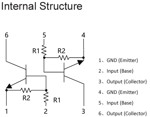 Micro Commercial Components (MCC) UMH11NHE3 Dual NPN Digital Transistor