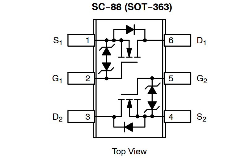 onsemi NTJD5121N/NVJD5121N Dual N-Ch Power MOSFETs