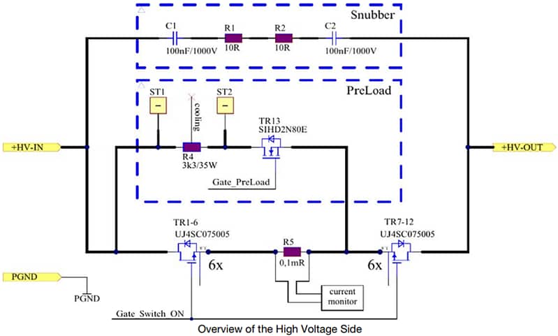 Vishay 400VDC 100A Bidirectional eFuse Reference Design