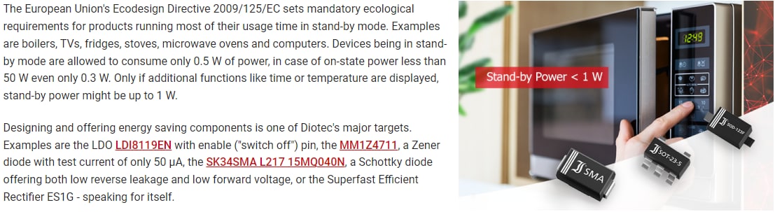 Diotec Semiconductor LDI1117 Low Dropout Voltage Regulators