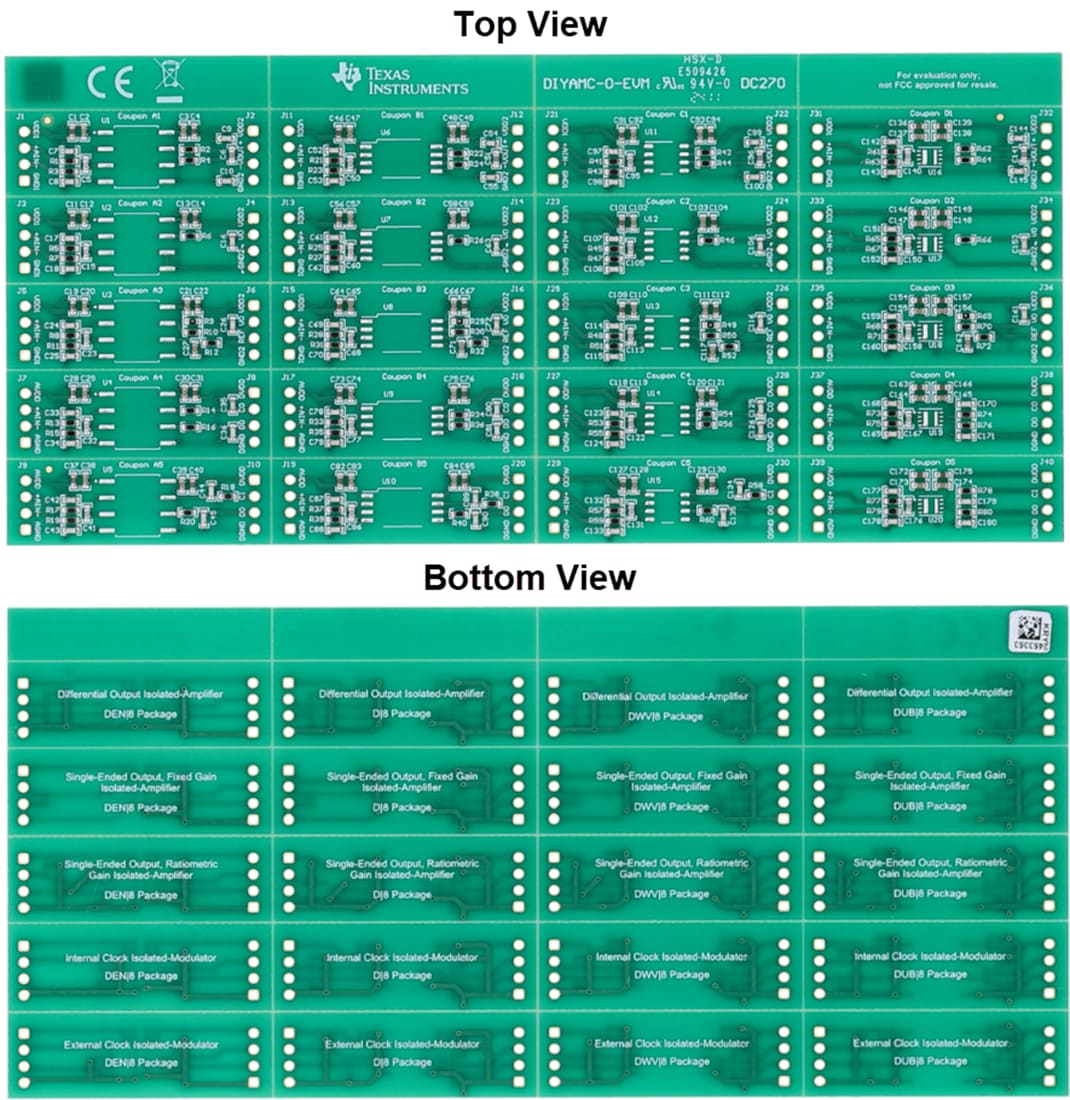 Mechanical Drawing - Texas Instruments DIYAMC-0-EVM Evaluation Module (EVM)