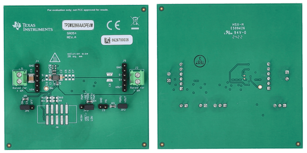 Texas Instruments TPSM82866 MagPack™ Evaluation Modules