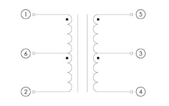 Schematic - Abracon Ethernet Chip LAN Transformers
