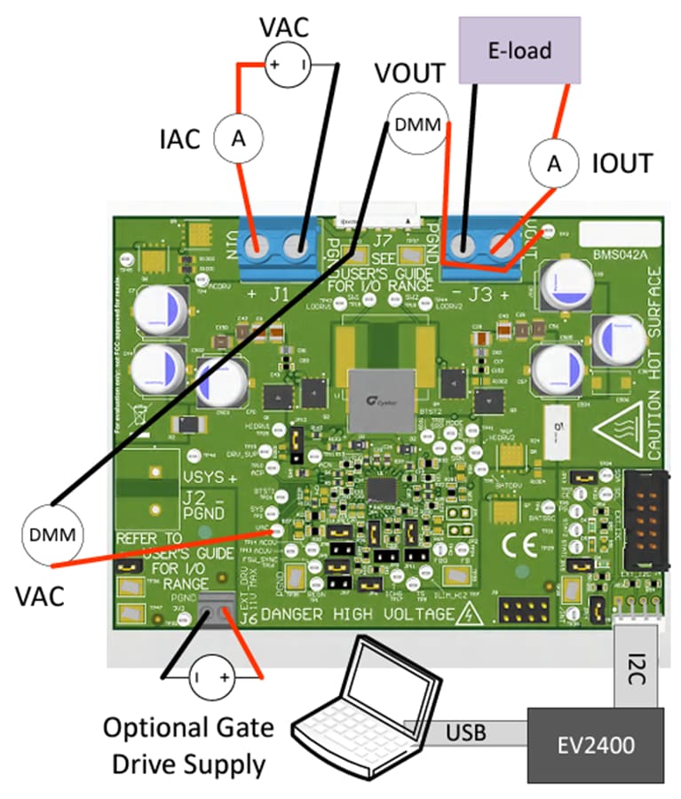 Chart - Texas Instruments bq25758EVM Controller Evaluation Module (EVM)