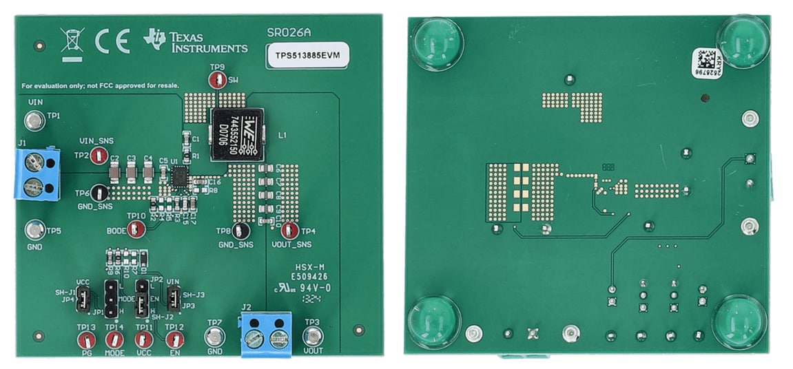 Texas Instruments TPS513885EVM Evaluation Module