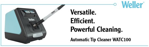 Infographic - Apex Tool Group Weller WATC100 Automatic Tip Cleaners