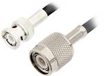Pasternack BNC Male to TNC Male Cable Assemblies