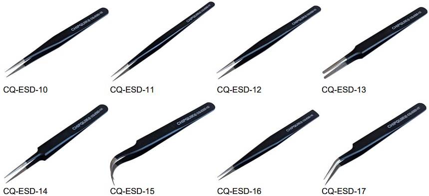 Chart - Chip Quik Chip Quik CQ-ESD Tweezers