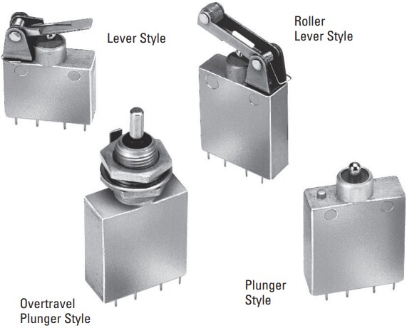 OTTO P6-3 Subminiature Sealed Limit Switches