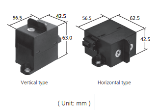 Mechanical Drawing - Panasonic Industrial Devices EV-B Relays