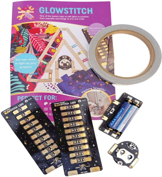 MakerQueenAU GlowStitch LEDs