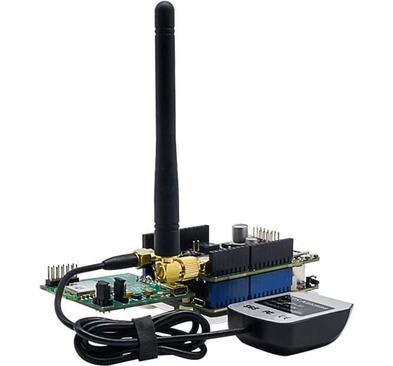 After assembling the boards, the AE-CLOUD2 should resemble this image.