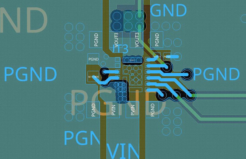 Click to view full size Layout example of schematic design software