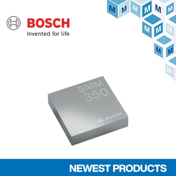 Learn more about the BMM350 high-performance magnetometer