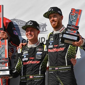 Mouser-Sponsored Vasser Sullivan Lexus Racing Team Celebrates Podium Finish at IMSA Chevrolet Grand Prix